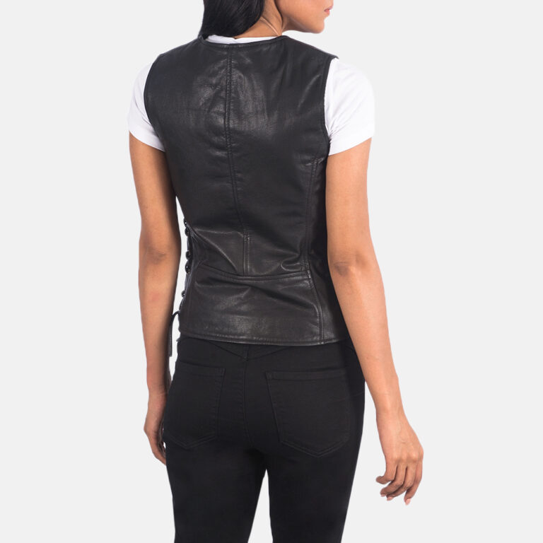 Womens Vanda Black Leather Biker Vest_5544 copy-8-1623150287456